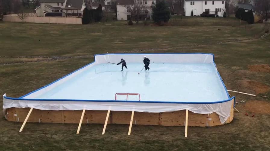 Town tells family backyard ice rink must come down