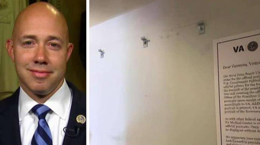 Rep. Brian Mast reacts after VA hospital removes Trump photo