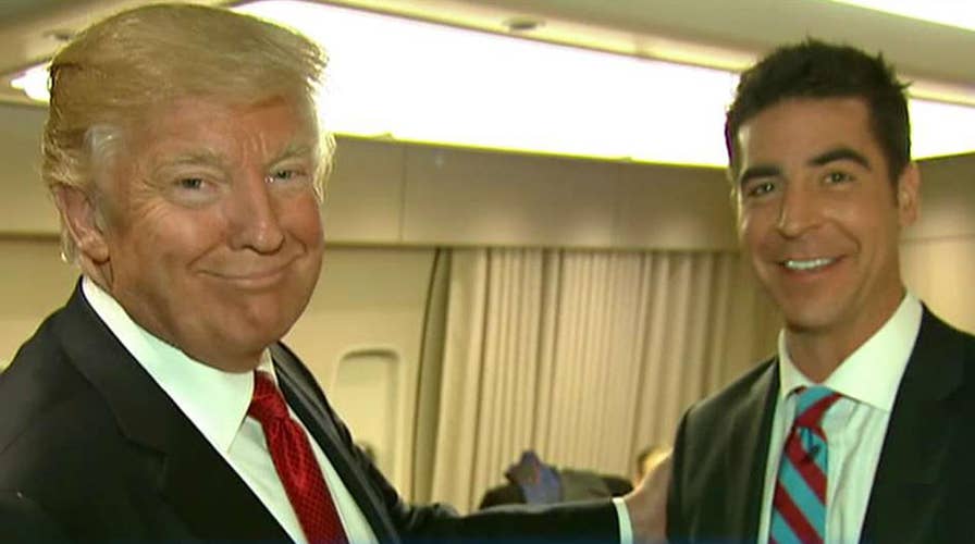 Jesse Watters previews exclusive with President Trump