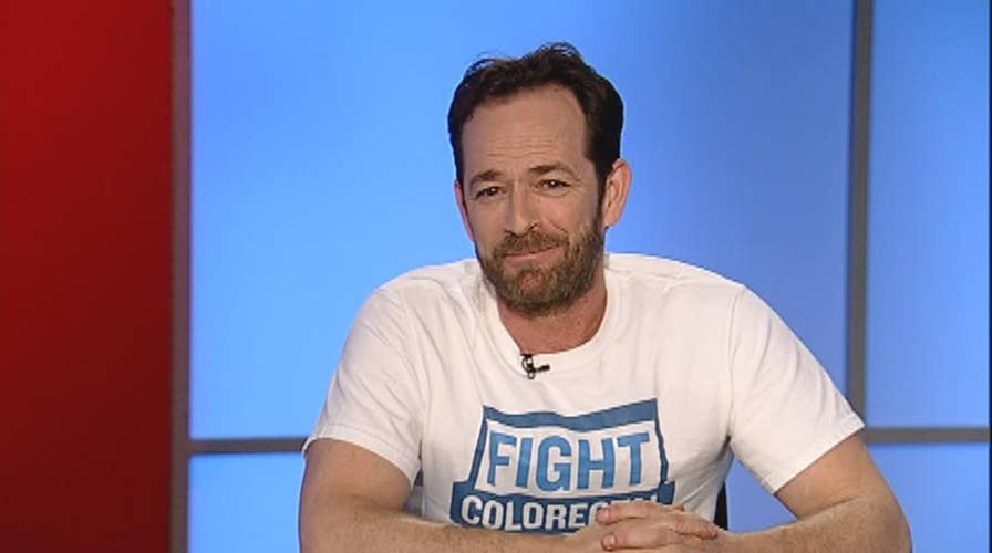 Actor Luke Perry opens up about colorectal cancer scare