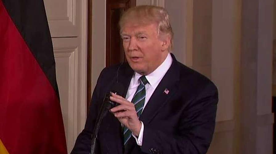 President Trump defends wiretapping claims, use of Twitter