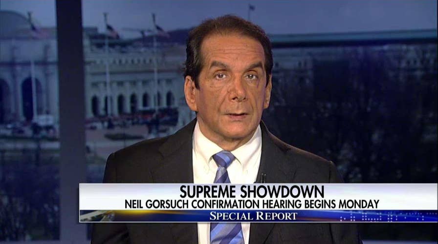Krauthammer on Gorsuch