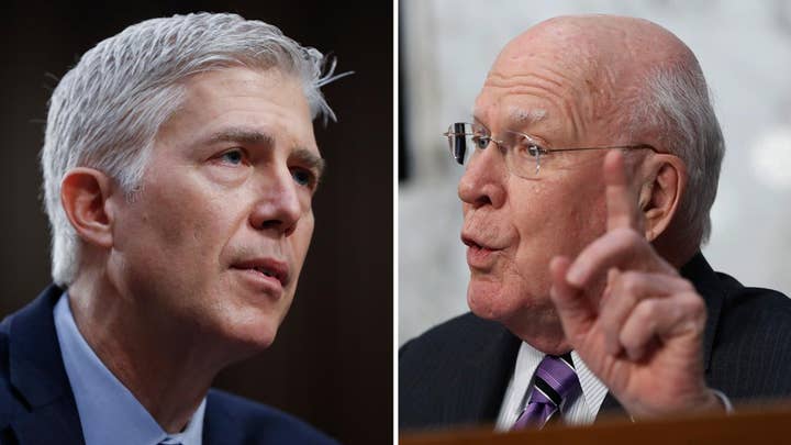 Gorsuch quizzed over President Trump's travel ban