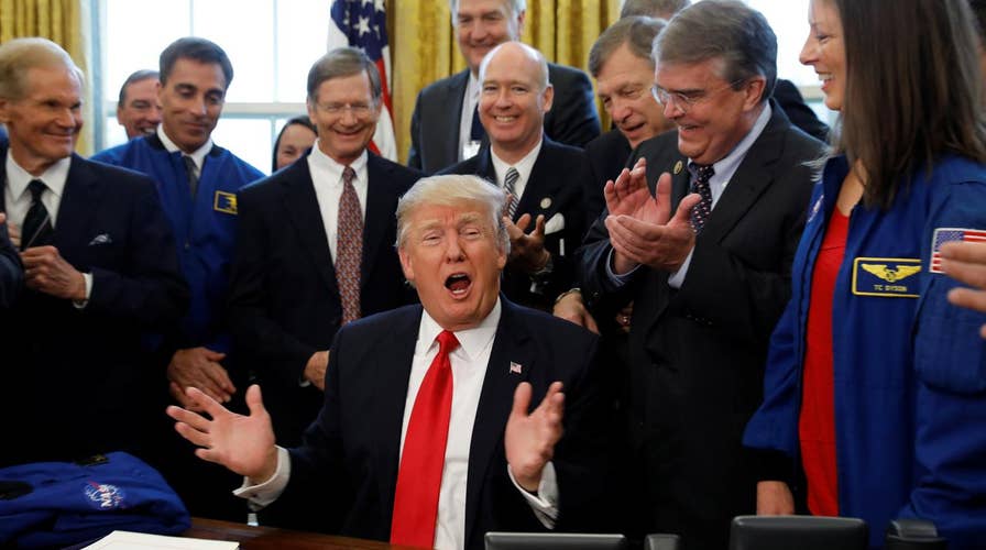 Trump gives NASA billions with expectation of Mars mission