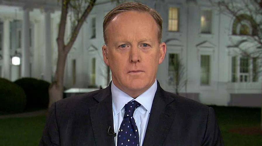 Sean Spicer enters the 'No Spin Zone' 
