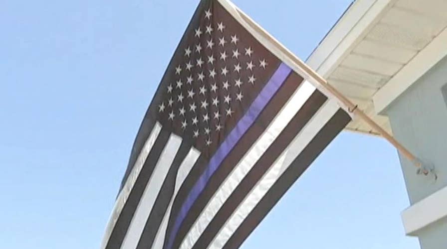 Blue Lives Matter flag forced down, deemed 'racist'