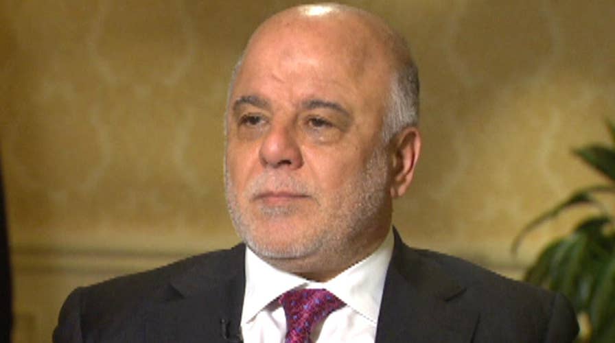 Haider al-Abadi on link between London attack, war on ISIS