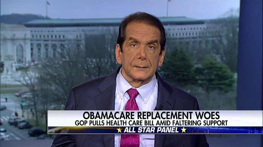 Krauthammer on ObamaCare replacement