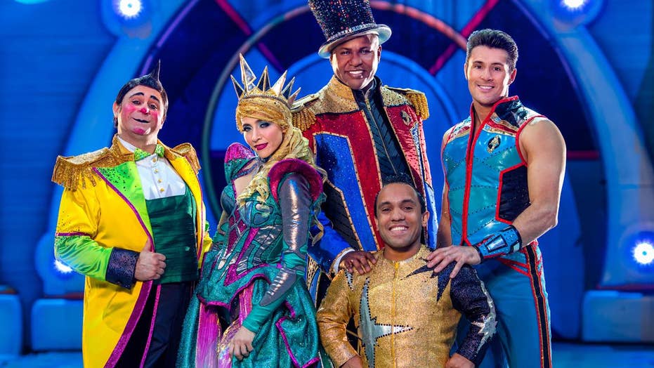 Ringling Bros And Barnum Bailey Circus Drop Curtain On