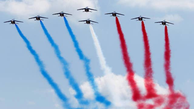 'French blue angels' fly over Statue of Liberty | On Air Videos | Fox News