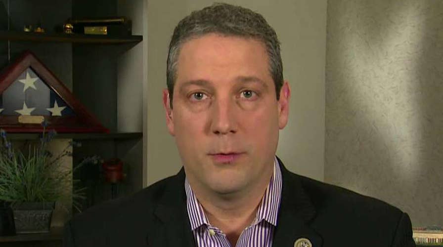 Rep. Tim Ryan reacts after GOP health care bill is pulled