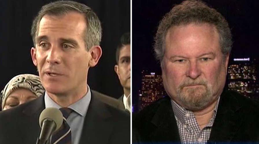 LA mayor's defense of sanctuary policy sparks outrage