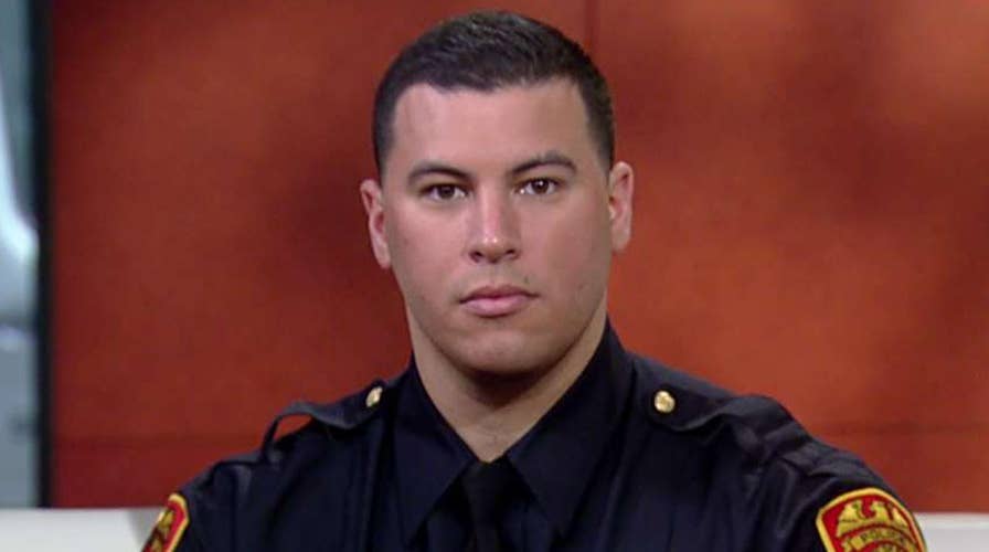 Double-amputee Marine veteran to become police officer