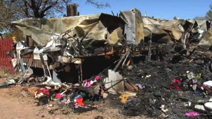 House fire in New Mexico kills three year old, destroys home