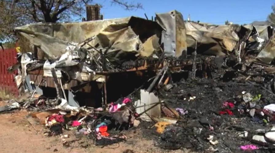 House fire in New Mexico kills three year old, destroys home