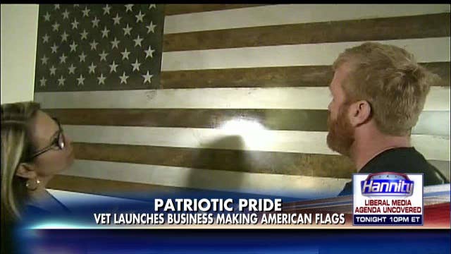 A Utah Air Force Veteran Is Hand-Making American Flags Out of ...