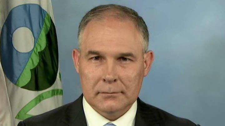 Pruitt: Trump sending a pro-growth, pro-environment message