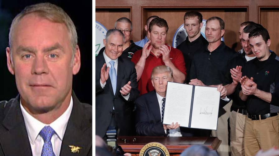 Secretary Zinke on rolling back Obama's energy regulations