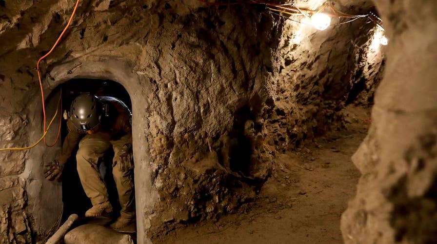 Drug cartels reusing border tunnels left unfilled by Mexico