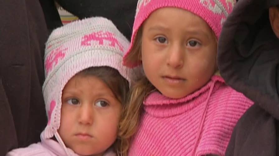 Exclusive look at littlest victims of battle to retake Mosul