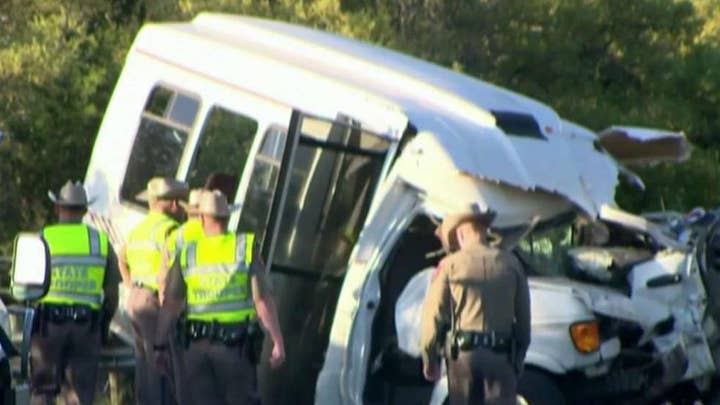 13 killed in Texas church bus accident