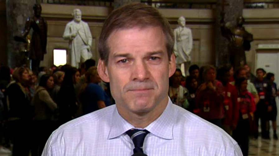 Rep. Jordan reacts to Trump tweet threatening Freedom Caucus