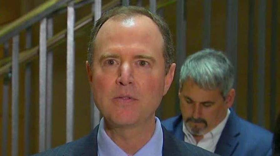 Schiff asks if White House is trying to 'launder' info