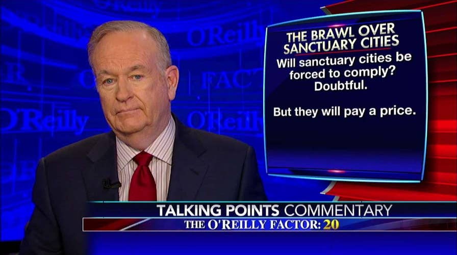 O'Reilly on sanctuary city brawl
