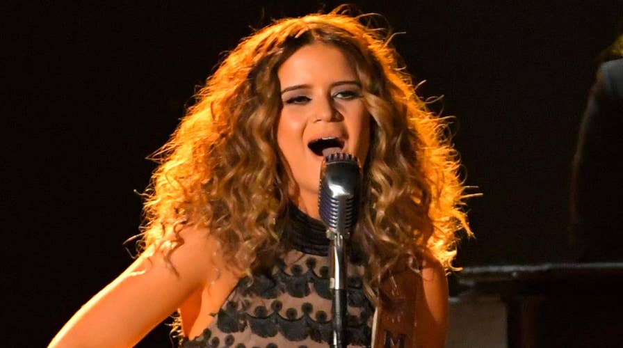Maren Morris reacts to ACM Female Vocalist of the Year win