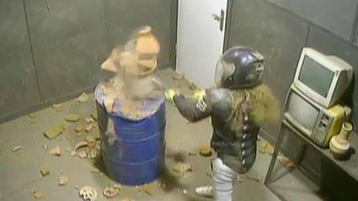 Rage rooms let participants smash items to relieve stress