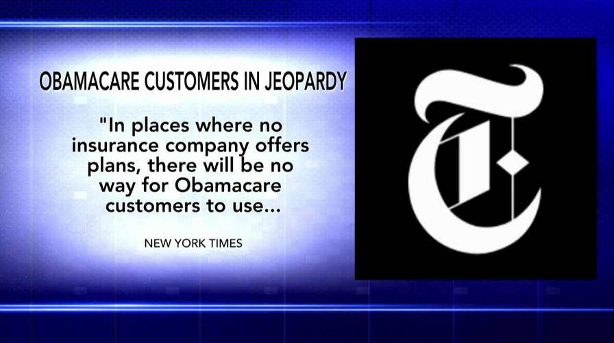NYT ObamaCare exploding
