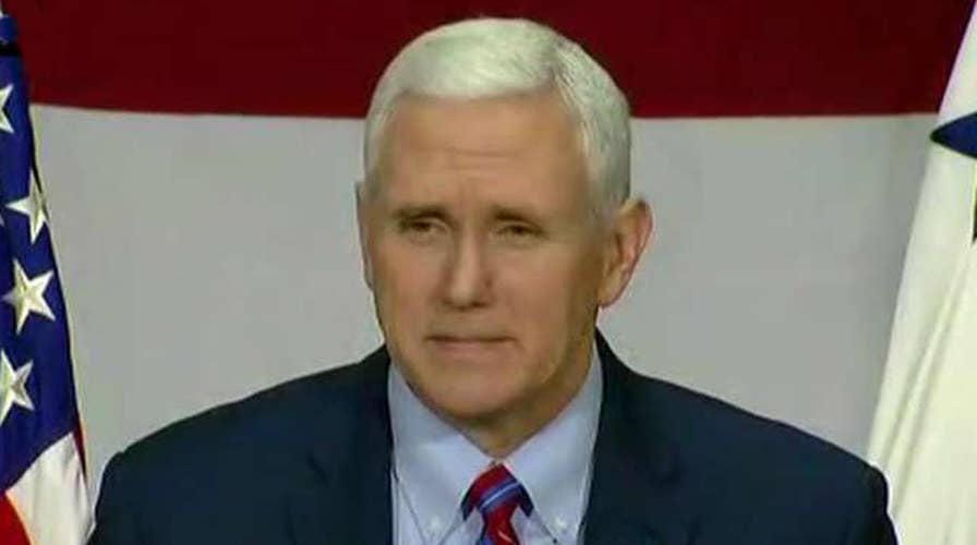 Mike Pence jokes about his wife's 'dinner plans'
