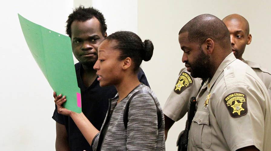Man charged with Atlanta overpass fire appears in court