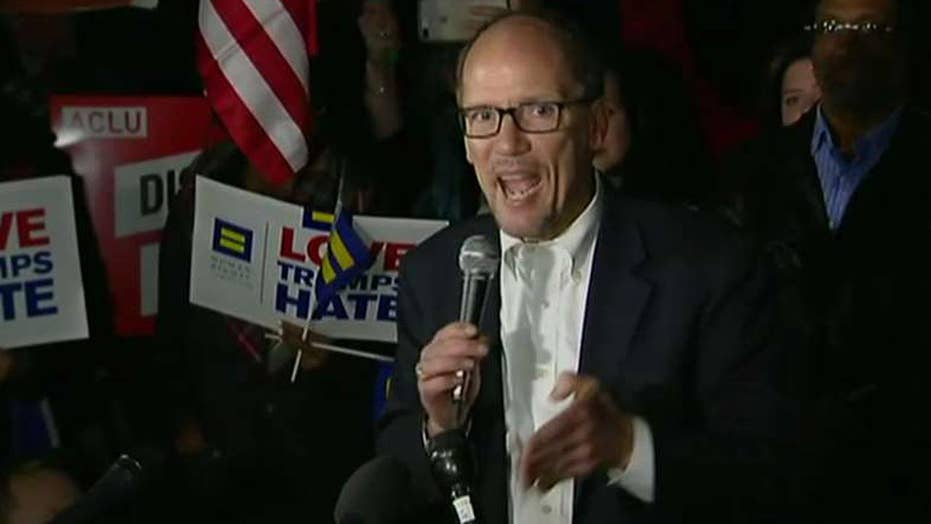 DNC chair Tom Perez slams President Trump