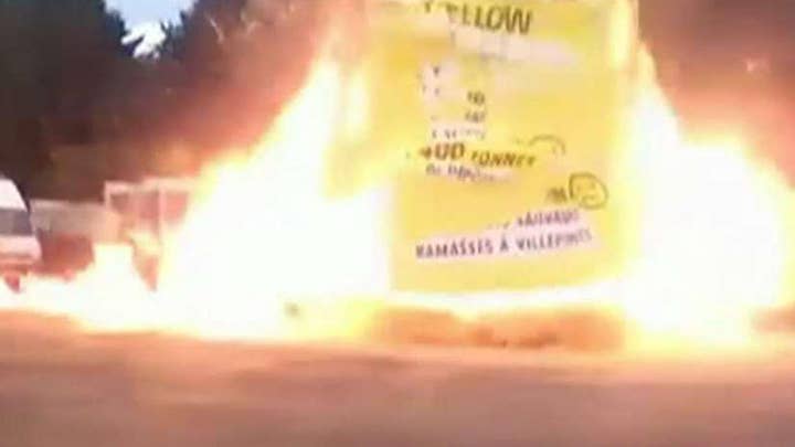 Explosion during a fair in France