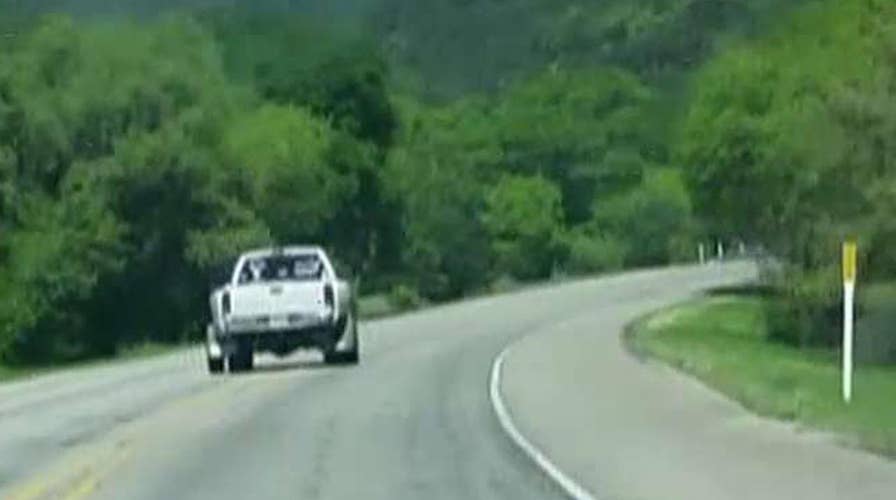 New video of driver swerving before crash in Texas