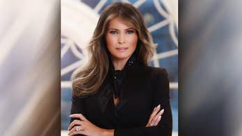 Melania Trump's first official White House portrait revealed