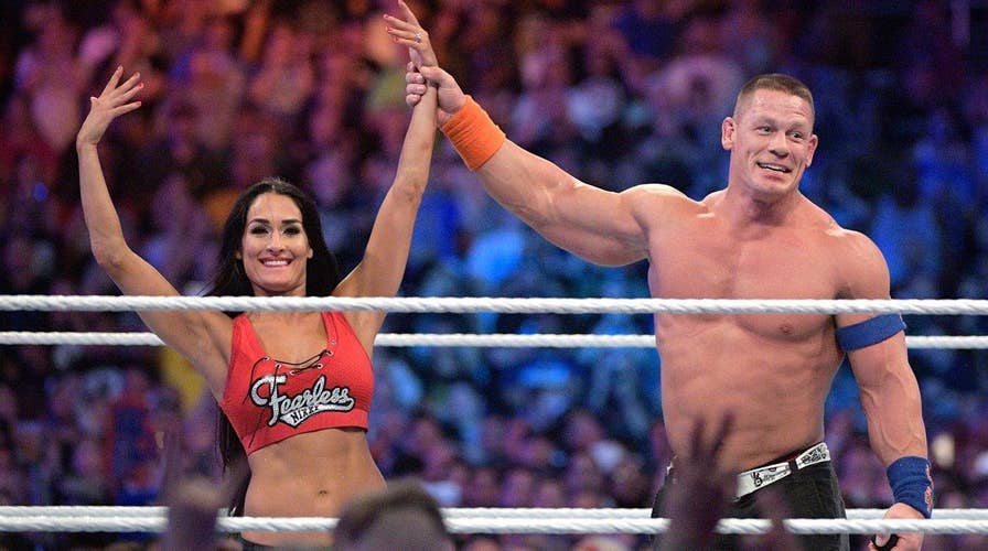 John Cena proposes at Wrestlemania