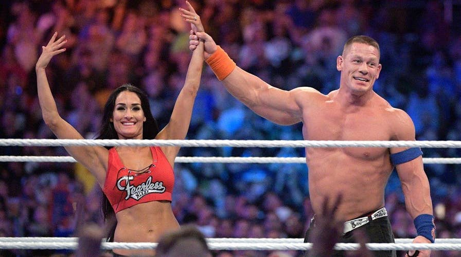 John Cena proposes at Wrestlemania