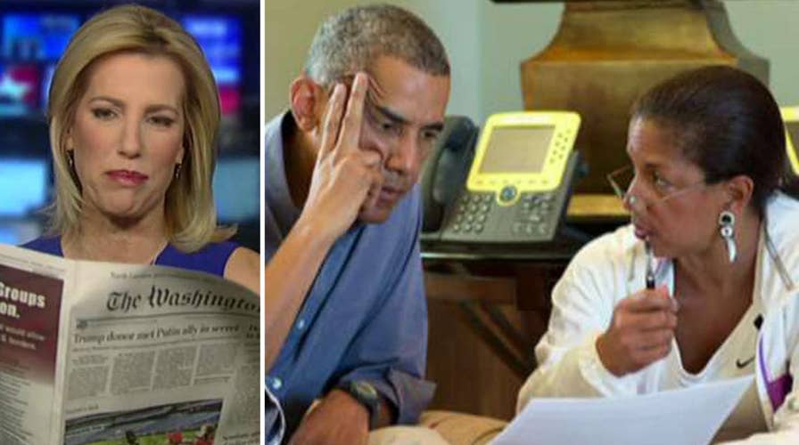 Ingraham blasts lack of media coverage on Susan Rice story