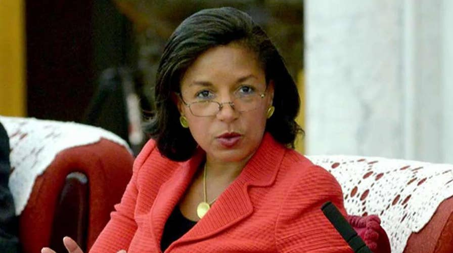 Rice on record denying any knowledge of Trump surveillance