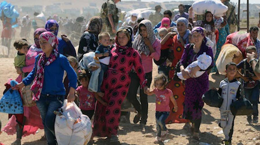 54 percent drop in refugees coming into the US