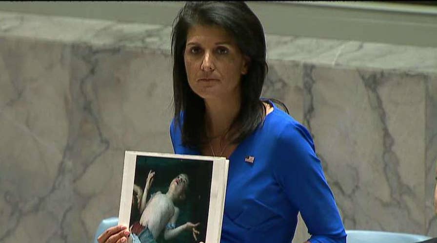 Haley: Chemical attack bears the hallmarks of Assad regime