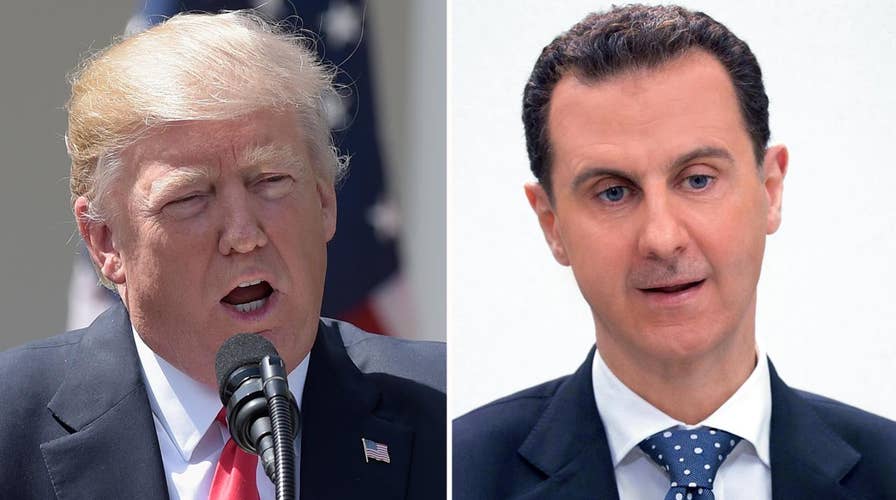 Trump says he's changed his outlook on Syria and Assad