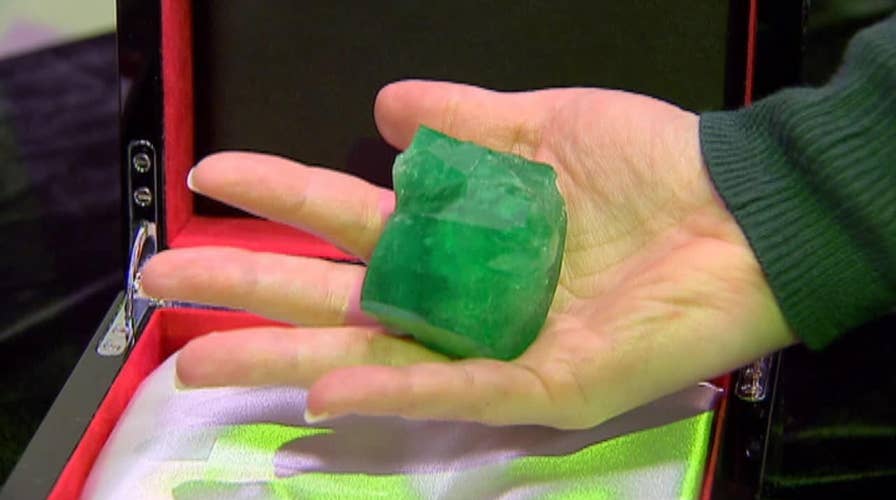 Rare emeralds discovered in shipwreck set to fetch millions