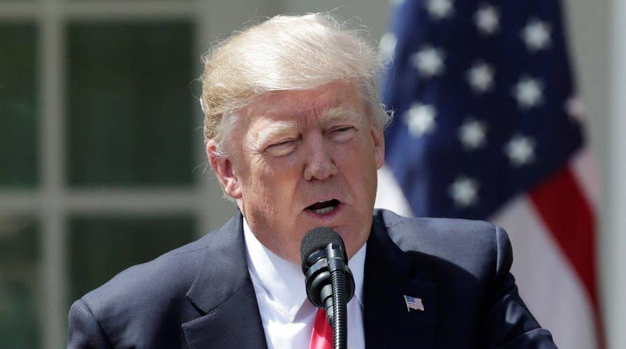 Trump says he won't broadcast how US may respond to Syria