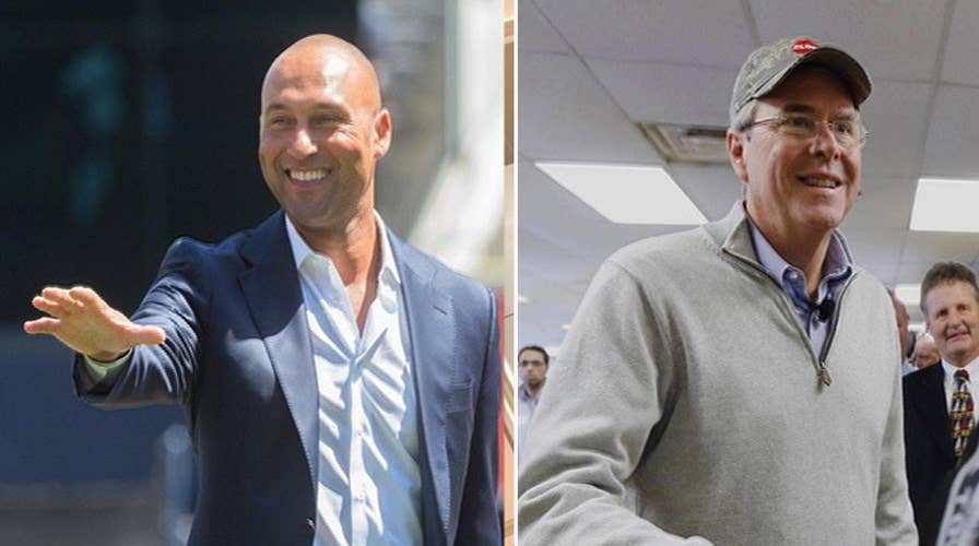 Jeter, Bush in bidding war for MLB’s Miami Marlins