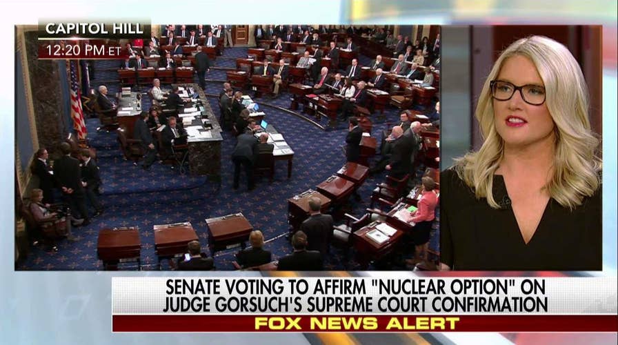 Harf, "Outnumbered" hosts react to nuclear option