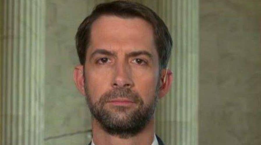 Cotton: President Trump struck the 'right tone' on Syria