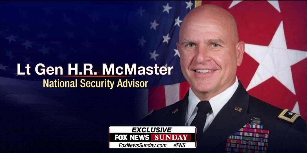 H.R. McMaster will join Chris Wallace on 